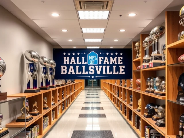 BALLSVILLE Hall of Fame corridor